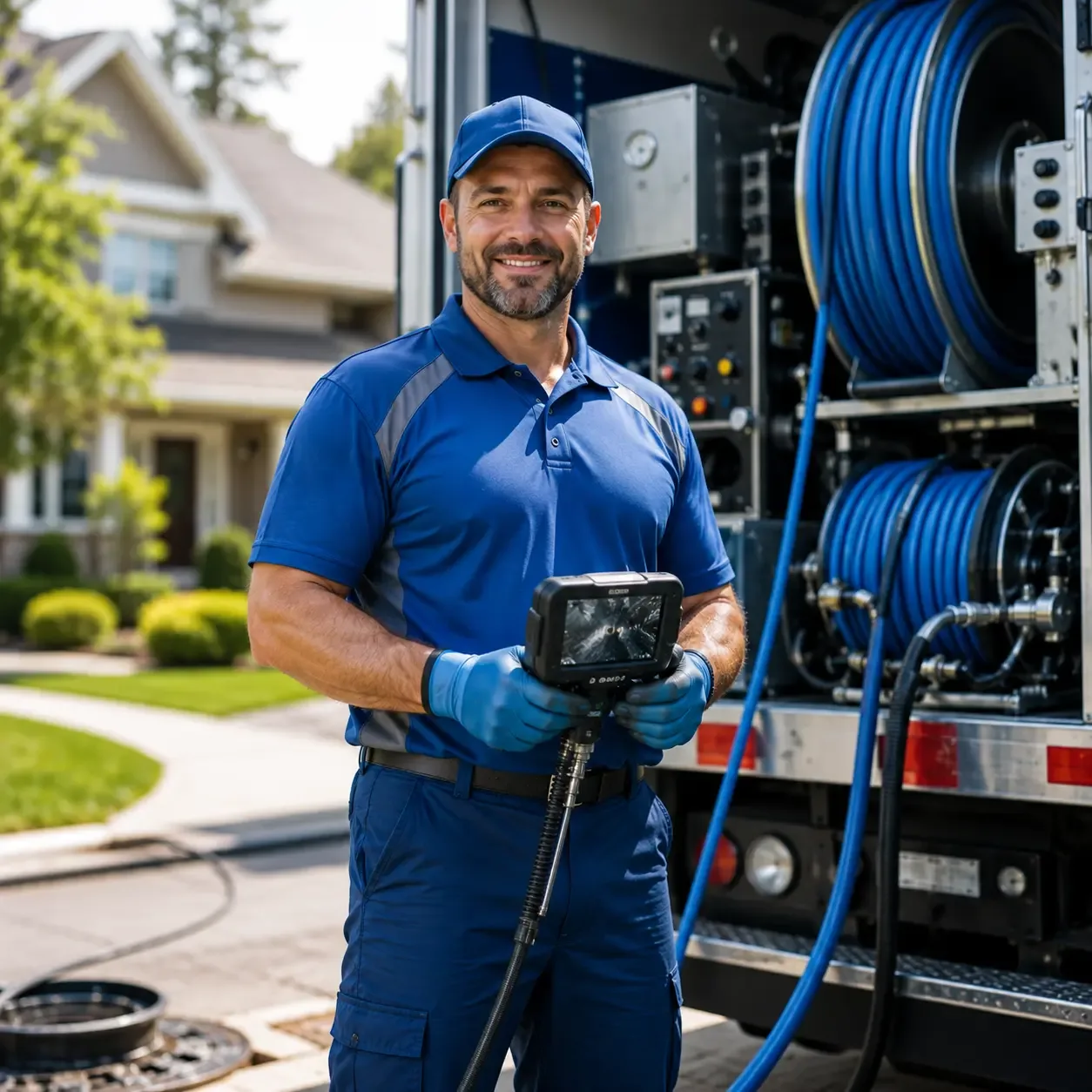 Local outdoor drain cleaning specialists in Newington, GA